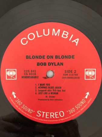 2LP Bob Dylan: Blonde On Blonde