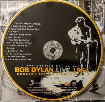 2CD Bob Dylan: Live 1964 (Concert At Philharmonic Hall)