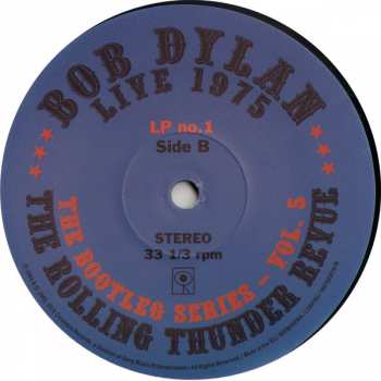 3LP/Box Set Bob Dylan: Live 1975 (The Rolling Thunder Revue)