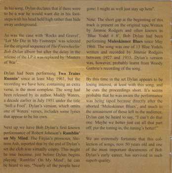 CD Bob Dylan: Finjan Club, Montreal Canada, July 2, 1962