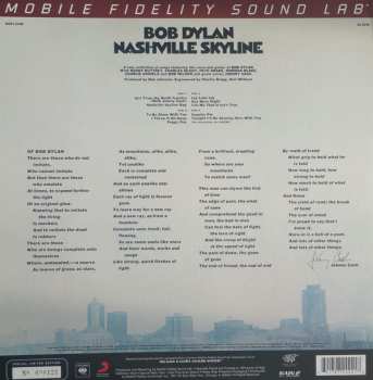 2LP Bob Dylan: Nashville Skyline