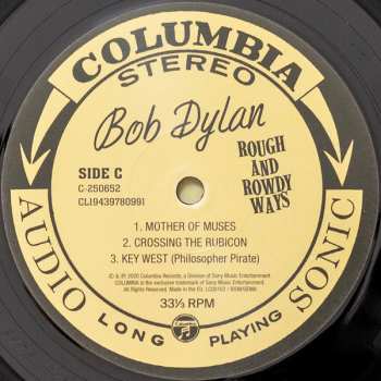 2LP Bob Dylan: Rough And Rowdy Ways
