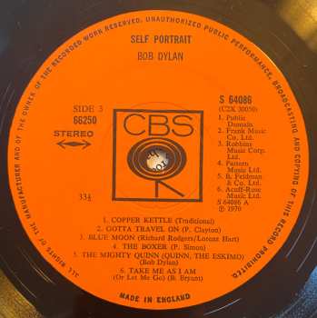 2LP Bob Dylan: Self Portrait