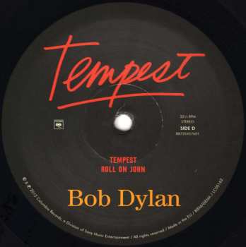 2LP/CD Bob Dylan: Tempest