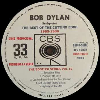 3LP/2CD/Box Set Bob Dylan: The Best Of The Cutting Edge 1965-1966