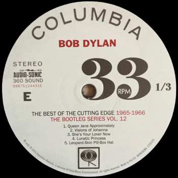 3LP/2CD/Box Set Bob Dylan: The Best Of The Cutting Edge 1965-1966