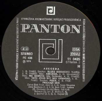 LP Bob Frídl: Abeceda