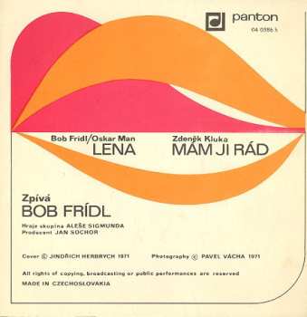 SP Bob Frídl: Lena / Mám Jí Rád