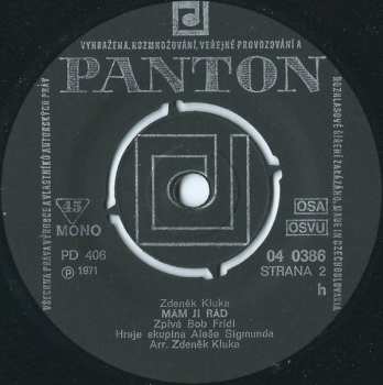 SP Bob Frídl: Lena / Mám Jí Rád