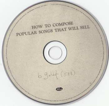 CD Bob Geldof: How To Compose Popular Songs That Will Sell