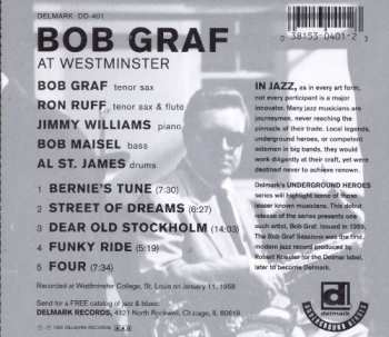 CD Bob Graf: At Westminster
