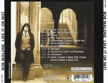 CD Bob Malone: Like It Or Not