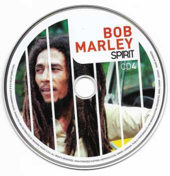 4CD Bob Marley: Spirit Of Bob Marley