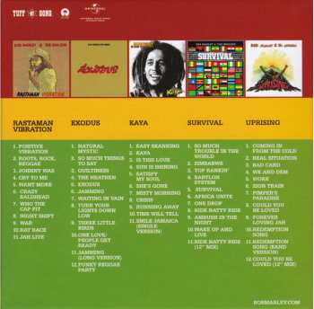 5CD/Box Set Bob Marley & The Wailers: 5 Classic Albums