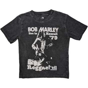 Merch Bob Marley & The Wailers: Children's T-shirt Hawaii Snow Wash