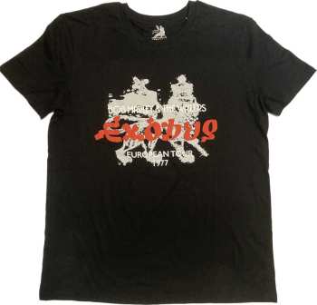 Merch Bob Marley & The Wailers: Hi-build T-shirt Exodus European Tour '77