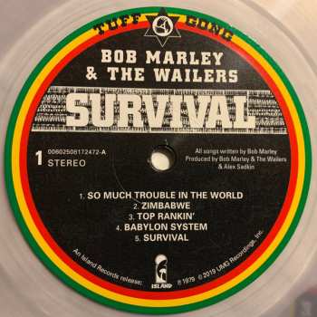 LP Bob Marley & The Wailers: Survival LTD | CLR