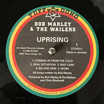 LP Bob Marley & The Wailers: Uprising LTD | NUM