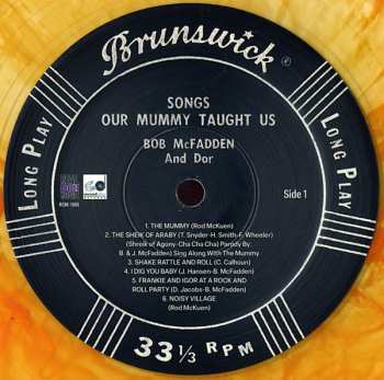 LP Bob McFadden: Songs Our Mummy Taught Us CLR | LTD