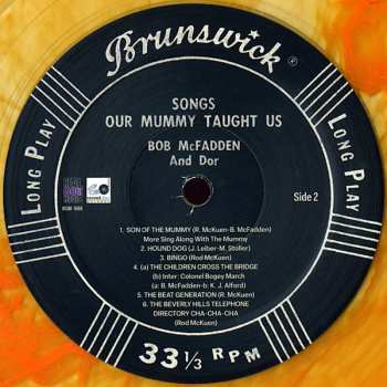 LP Bob McFadden: Songs Our Mummy Taught Us CLR | LTD