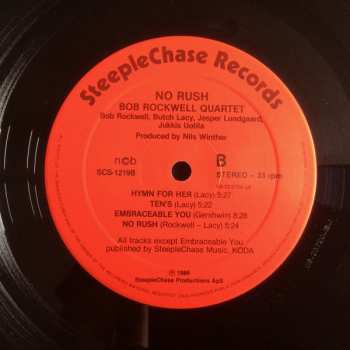 LP Bob Rockwell Quartet: No Rush