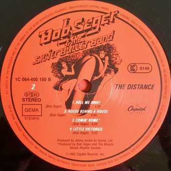 LP Bob Seger And The Silver Bullet Band: The Distance