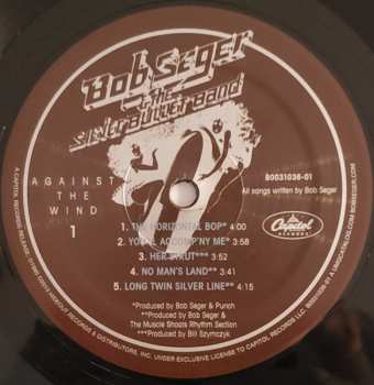 LP Bob Seger And The Silver Bullet Band: Against The Wind