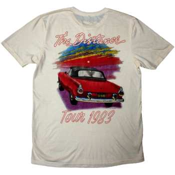 Merch Bob Seger & The Silver Bullet Band: Bob Seger & The Silver Bullet Band Unisex T-shirt: Distance Tour (natural) (back Print) (small) S