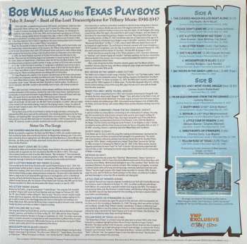 LP Bob Wills & His Texas Playboys: Take It Away! - Best of the Lost Transcriptions for Tiffany Music 1946-1947