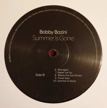 LP Bobby Bazini: Summer Is Gone