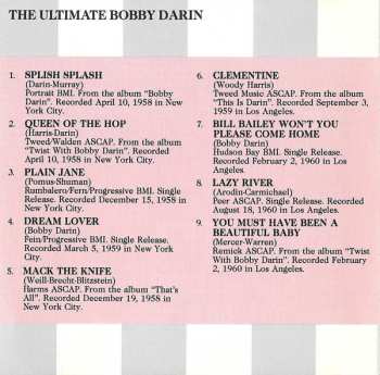 CD Bobby Darin: The Ultimate Bobby Darin