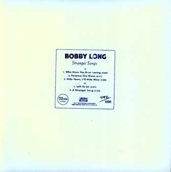 Album Bobby Long: Stranger Songs
