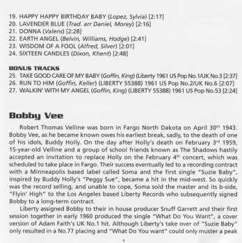 2CD Bobby Vee: Take Good Care Of My Baby