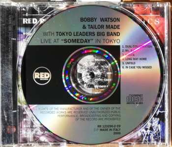 CD Bobby Watson: Live At "Someday" In Tokyo
