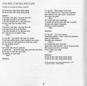 CD Boby Lapointe: Comprend Qui Peut