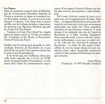 CD Luigi Boccherini: Cello Sonatas - Fugues For 2 Cellos