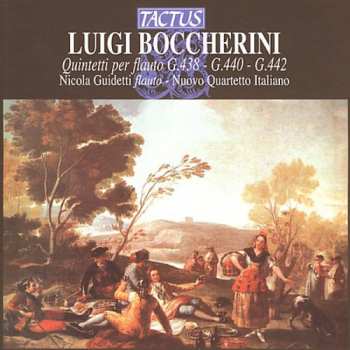 Album Boccherini / Guidetti / Nuovo Quartetto Italiano: Flute Quintets