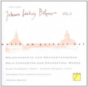 Album Boehner / Thueringen Philharmonie Gotha / Breuer: Music At The Court Of Gotha: Solo Concertos & Orch
