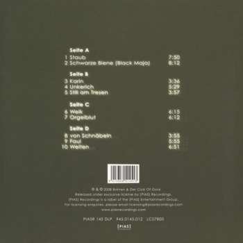2LP Bohren & Der Club Of Gore: Dolores