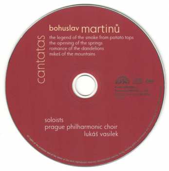 CD Bohuslav Martinů: Cantatas