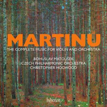 4CD/Box Set Bohuslav Martinů: The Complete Music For Violin And Orchestra