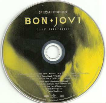 CD Bon Jovi: 7800° Fahrenheit
