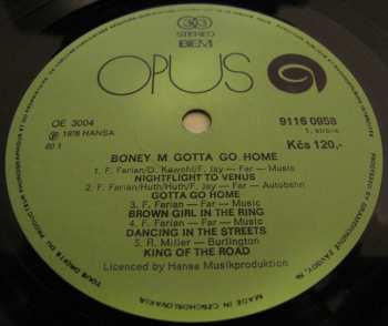 LP Boney M.: Gotta Go Home