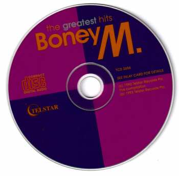 CD Boney M.: The Greatest Hits