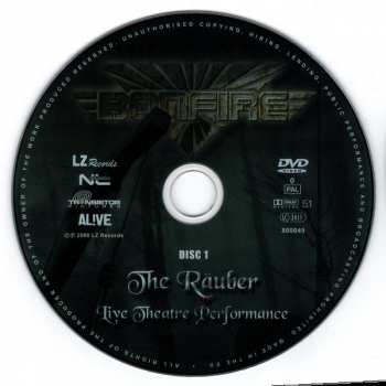 2DVD Bonfire: The Räuber