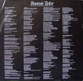 LP Bonnie Tyler: Faster Than The Speed Of Night