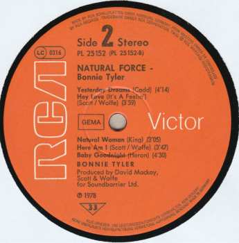 LP Bonnie Tyler: Natural Force