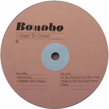 2LP Bonobo: Days To Come