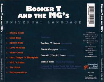 CD Booker T & The MG's: Universal Language