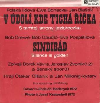 SP Otakar Olsanik: V Údolí, Kde Tichá Říčka / Sindibád